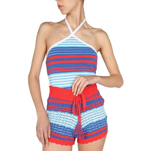 Gallo 1927 Women Striped Pattern Top - Picture 4 of 4